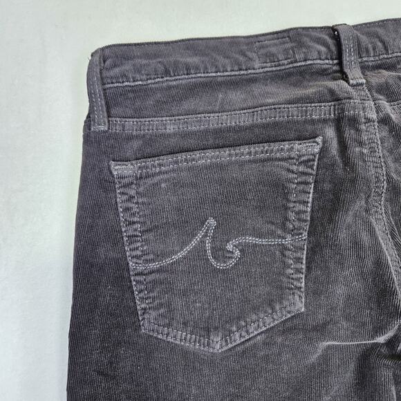 Adriano Goldschmied Stevie Jeans Size 28 Slim Straight Corduroy Chocolate Brown - Picture 7 of 16